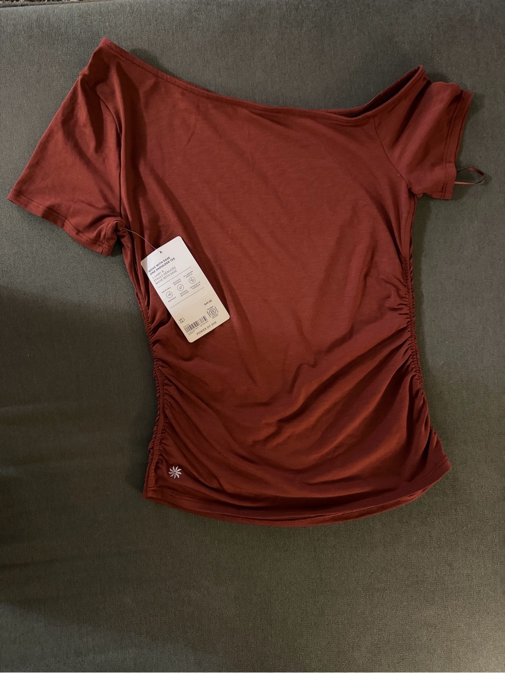 Athleta Move With Ease One Shoulder Tee